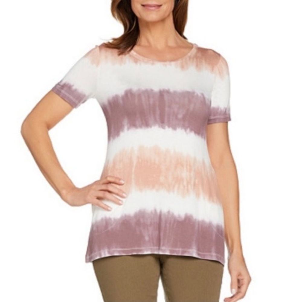 {LOGO by Lori Goldstein} Tie Dye Tee